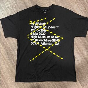 Virgil Abloh Figure of Speech Tee - Black